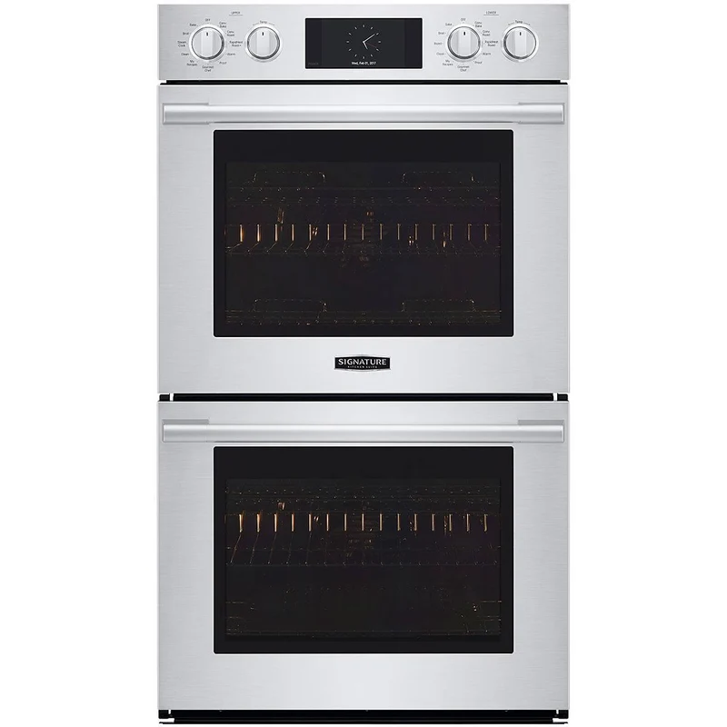Signature Kitchen Suite Four mural double encastré de 30 po avec vapeur SKSDV3002S