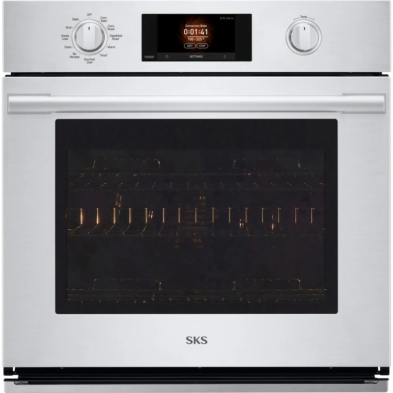 Signature Kitchen Suite Four mural encastré de 30 po avec vapeur SKSSV3001S
