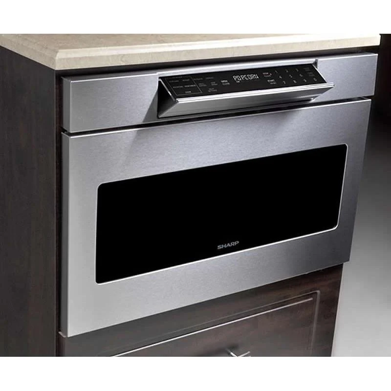 Sharp Four à micro-ondes encastrable tiroir de 24 po, 1.2 pi cu SMD2477ASC