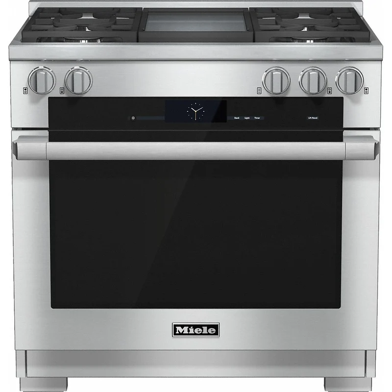 Miele Cuisinière amovible à biénergie de 36 po avec contôles M Touch HR 1936-2 G