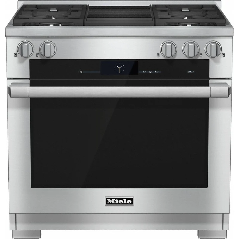 Miele Cuisinière amovible à biénergie de 36 po avec contôles M Touch HR 1935-2 G
