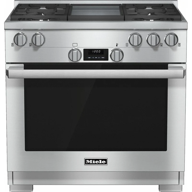 Miele Cuisinière amovible à gaz de 36 po avec DirectSelect HR 1136-1 G
