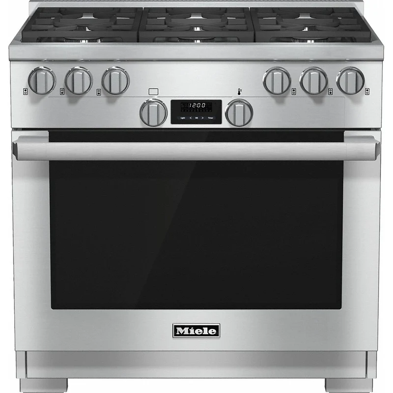 Miele Cuisinière amovible à gaz de 36 po avec DirectSelect HR 1134-1 G