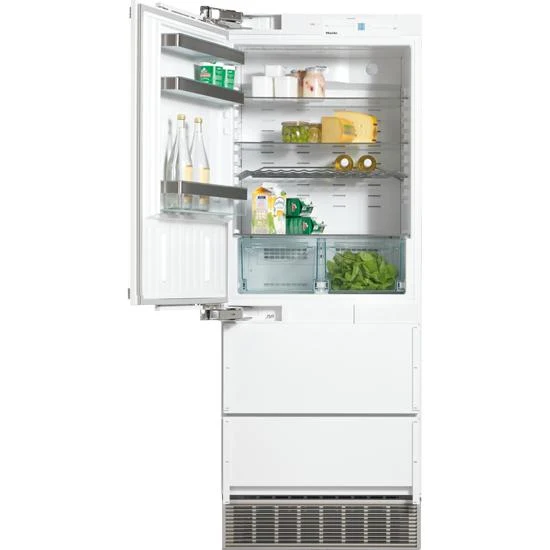 Miele Réfrigérateur à congélateur inférieur de 30 po, 14.1 pi cu KFN 9855 i dE LI