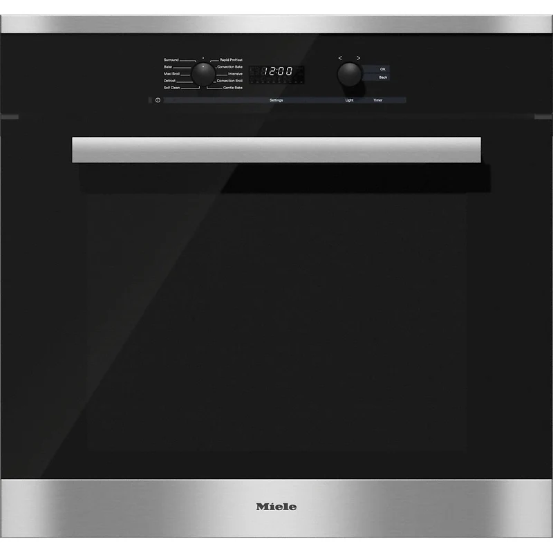 Miele Four mural encastré simple de 30 po, 4,63 pi cu avec convection 22628053USA