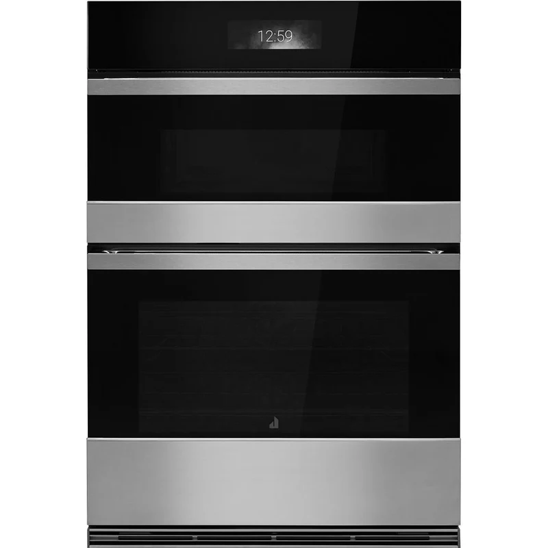 JennAir Four mural combiné de 30 pouces avec four à micro-ondes et convection véritable à double ventilateur vertical V2™ avec précision thermique avancée JOECC730RM