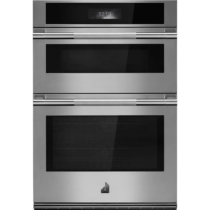 JennAir Four mural combiné de 30 pouces avec four à micro-ondes et convection véritable à double ventilateur vertical V2™ avec précision thermique avancée JOECC730RL