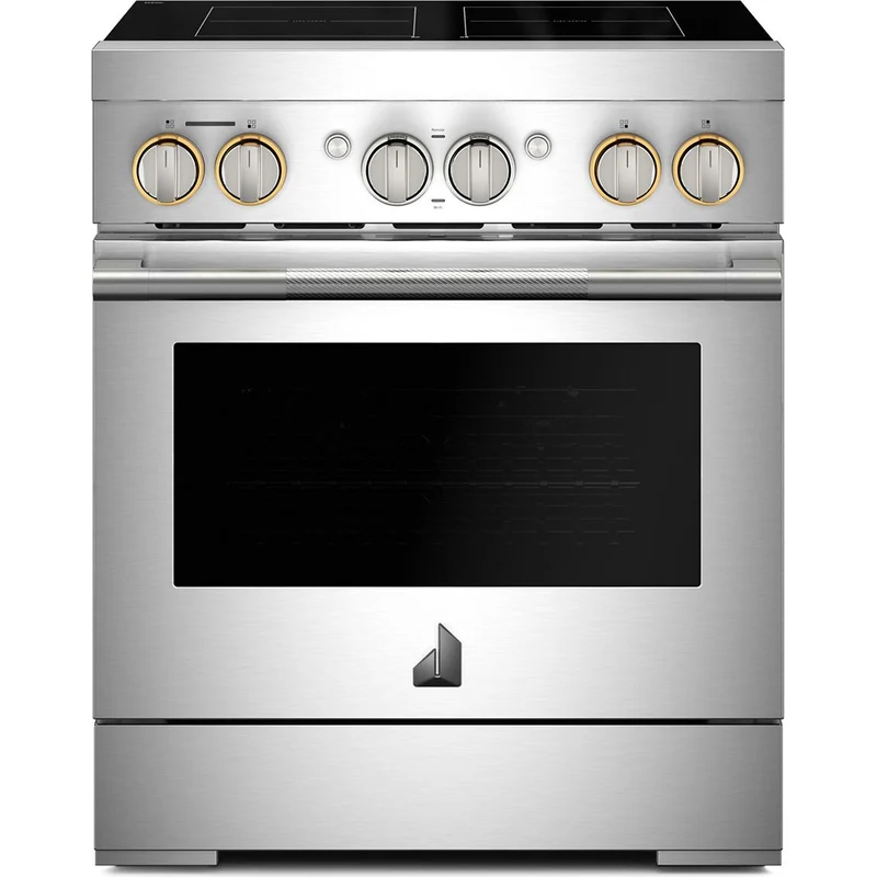 JennAir Cuisinière autoportante à induction de 30 pouces, 4,1 pi. cu. avec Wi-Fi JPIFC730RL