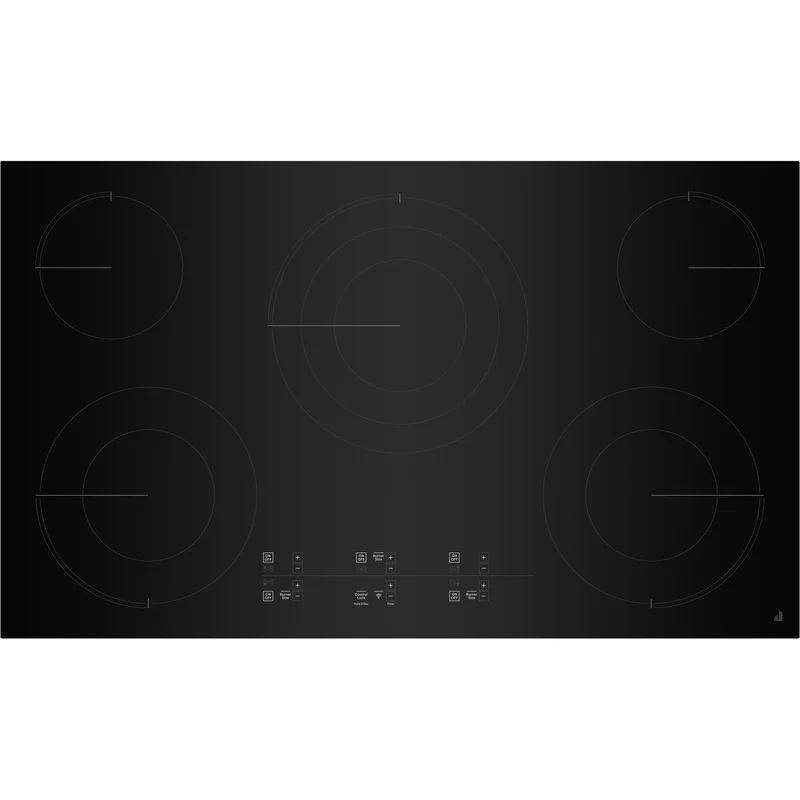 JennAir Table de cuisson encastrée électrique de 36 po avec contrôles Emotive JEC4536KB