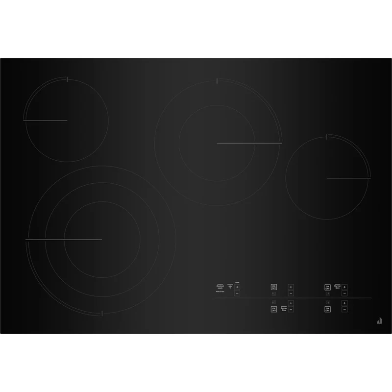 JennAir Table de cuisson encastrée électrique de 30 po avec contrôles Emotive JEC4430KB