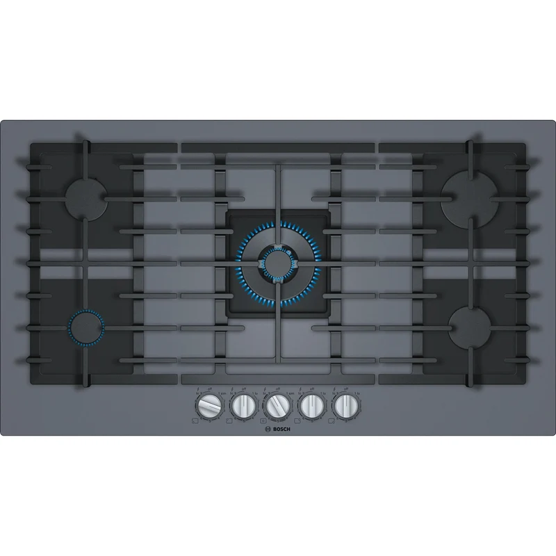 Bosch Table de cuisson à gaz de 36 po avec FlameSelect® NGMP677UC