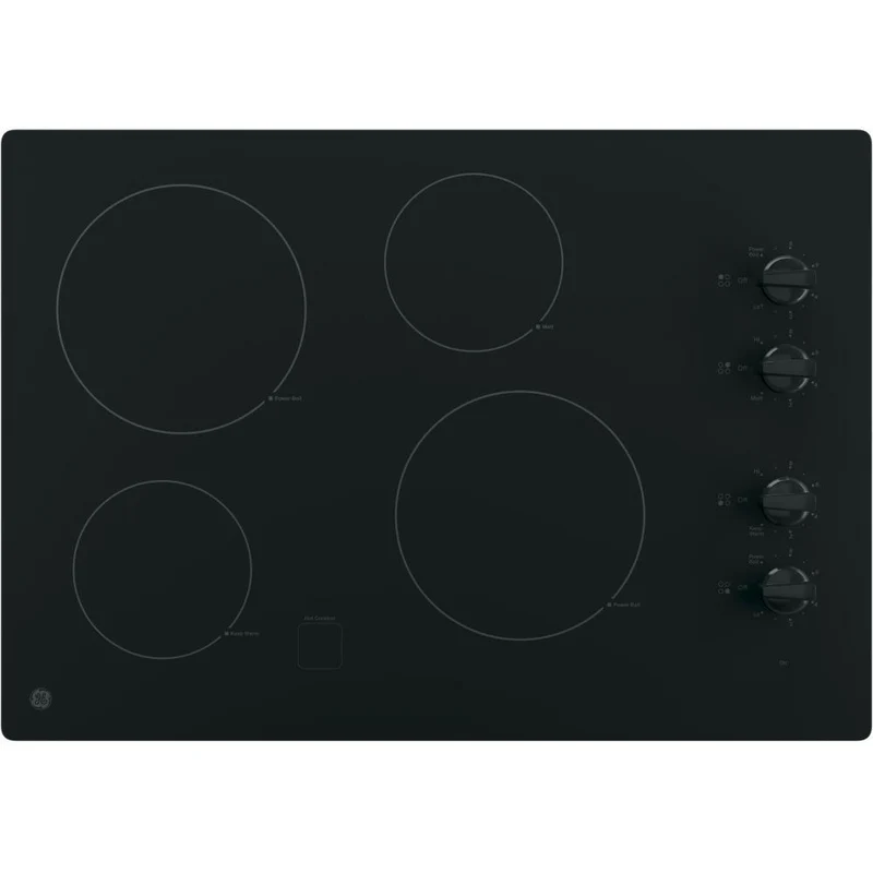 GE Table de cuisson encastrée électrique de 30 po JP3030DJBB