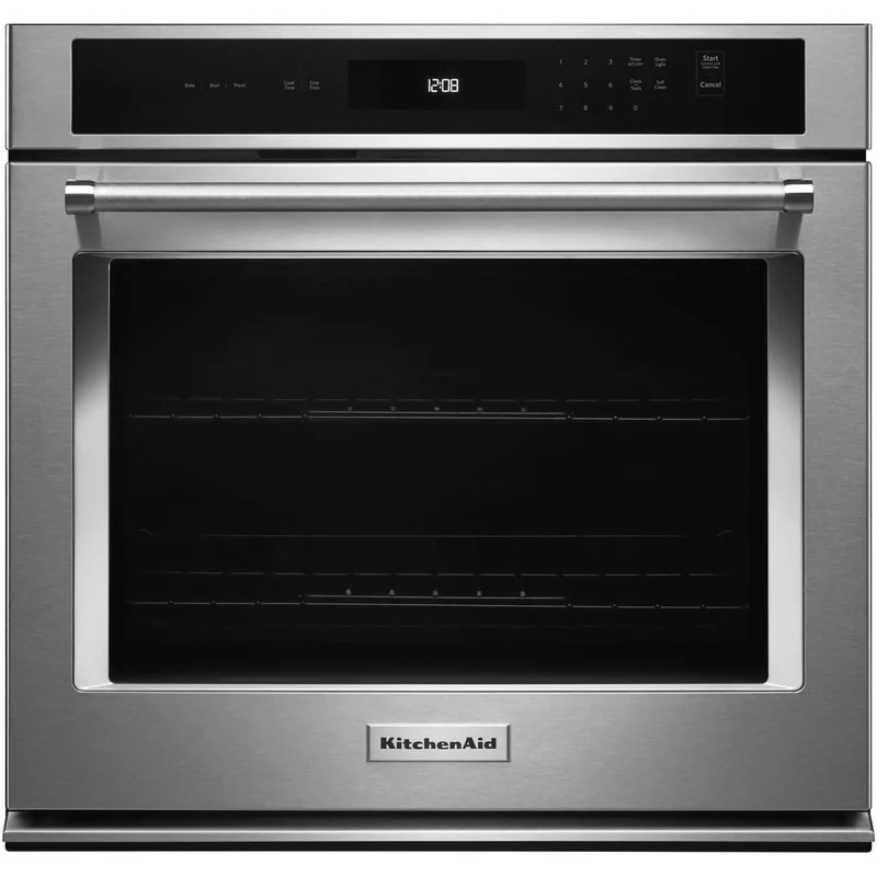 KitchenAid Four mural encastré simple de 30 po, 5 pi cu KOST100ESS