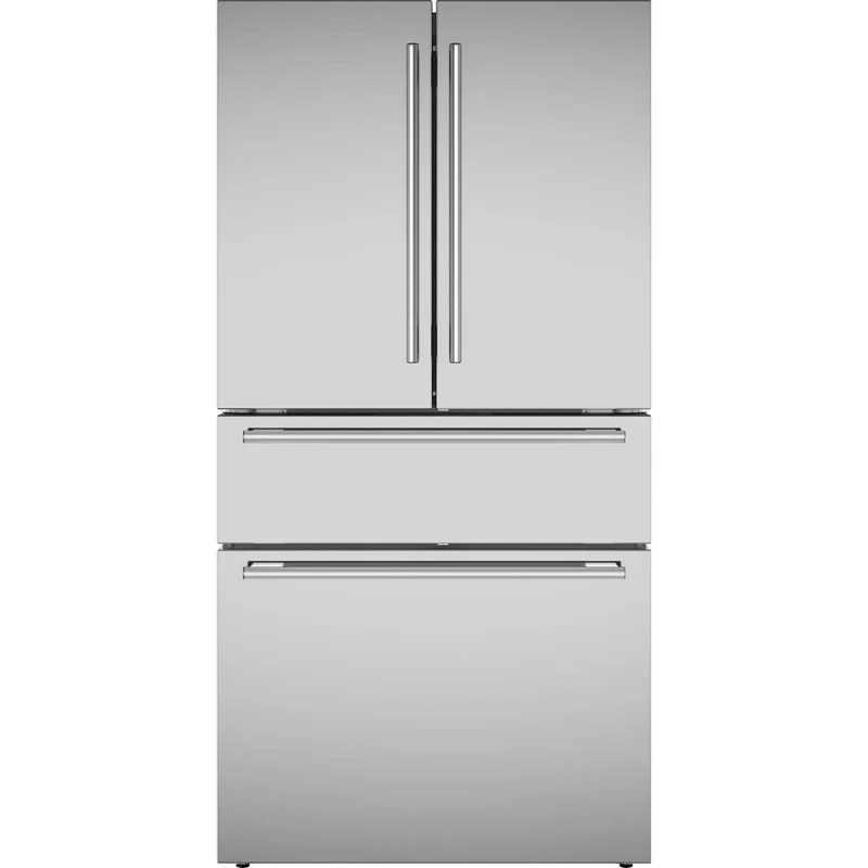 Thermador Réfrigérateur quatre portes avec porte à deux battant autoportant de 36 pouces, 20,4 pi. cu. avec Wi-Fi T36FL810NS