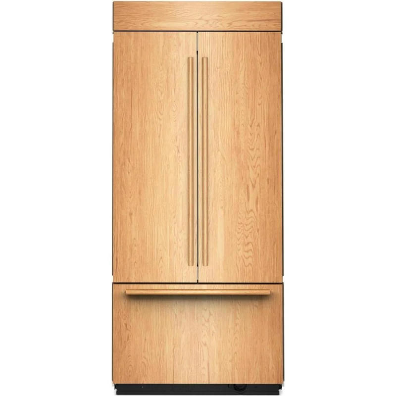 KitchenAid Réfrigérateur trois portes avec porte à deux battants encastré de 36 pouces avec machine à glaçons KBFN536TPA