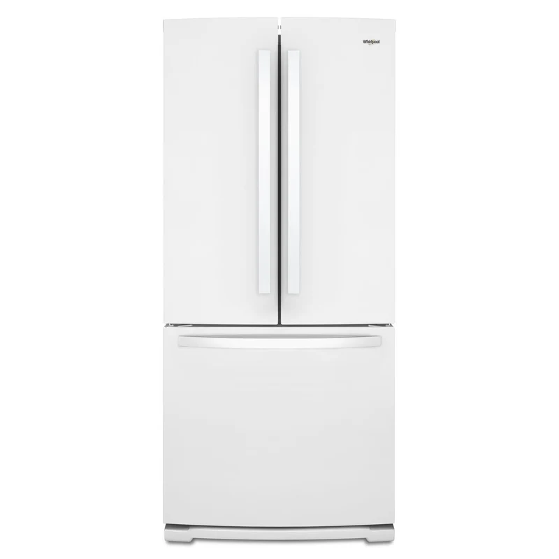 Whirlpool Réfrigérateur trois portes avec porte à deux battants amovible de 30 po 19,68 pi.cu. avec filtre à air FreshFlow™ WRF560SFHW