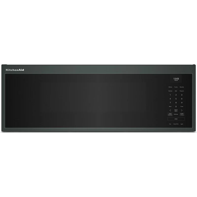 KitchenAid Four à micro-ondes à hotte intégrée de 30 pouces, 1,1 pi. cu. YKMML550RJP