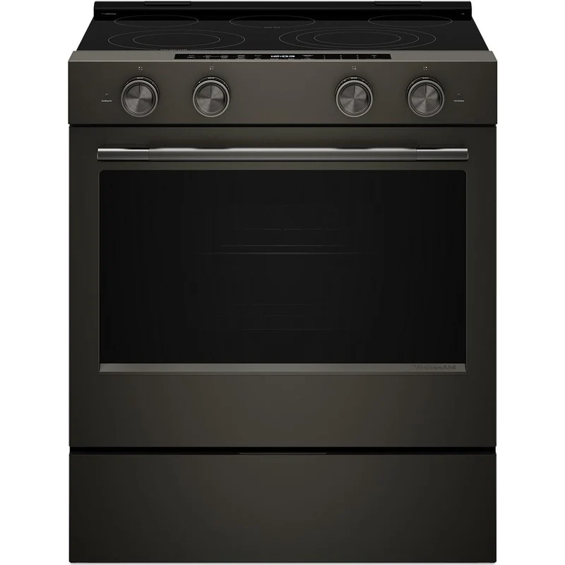 KitchenAid Cuisinière encastrable électrique de 30 pouces avec modes de cuisson à convection YKSES530SBE