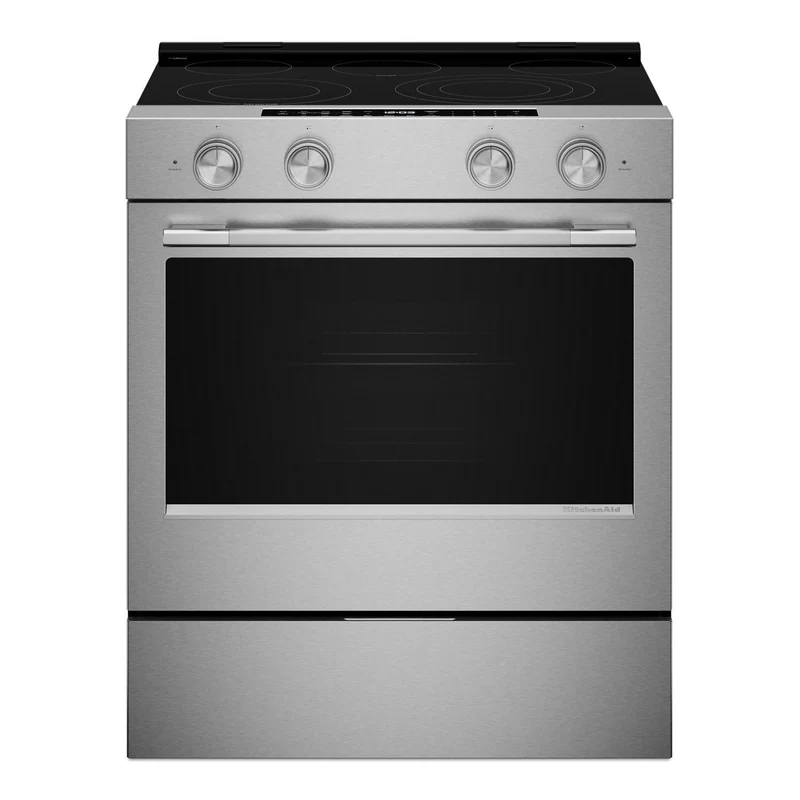 KitchenAid Cuisinière encastrable électrique de 30 pouces avec modes de cuisson à convection YKSES530SPS