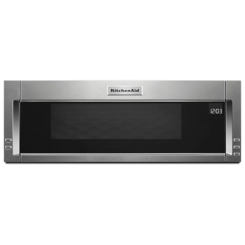 KitchenAid Four à micro-ondes à hotte combinée de 30 po, 1,1 pi cu avec système de ventilation Whisper Quiet® YKMLS311HSS