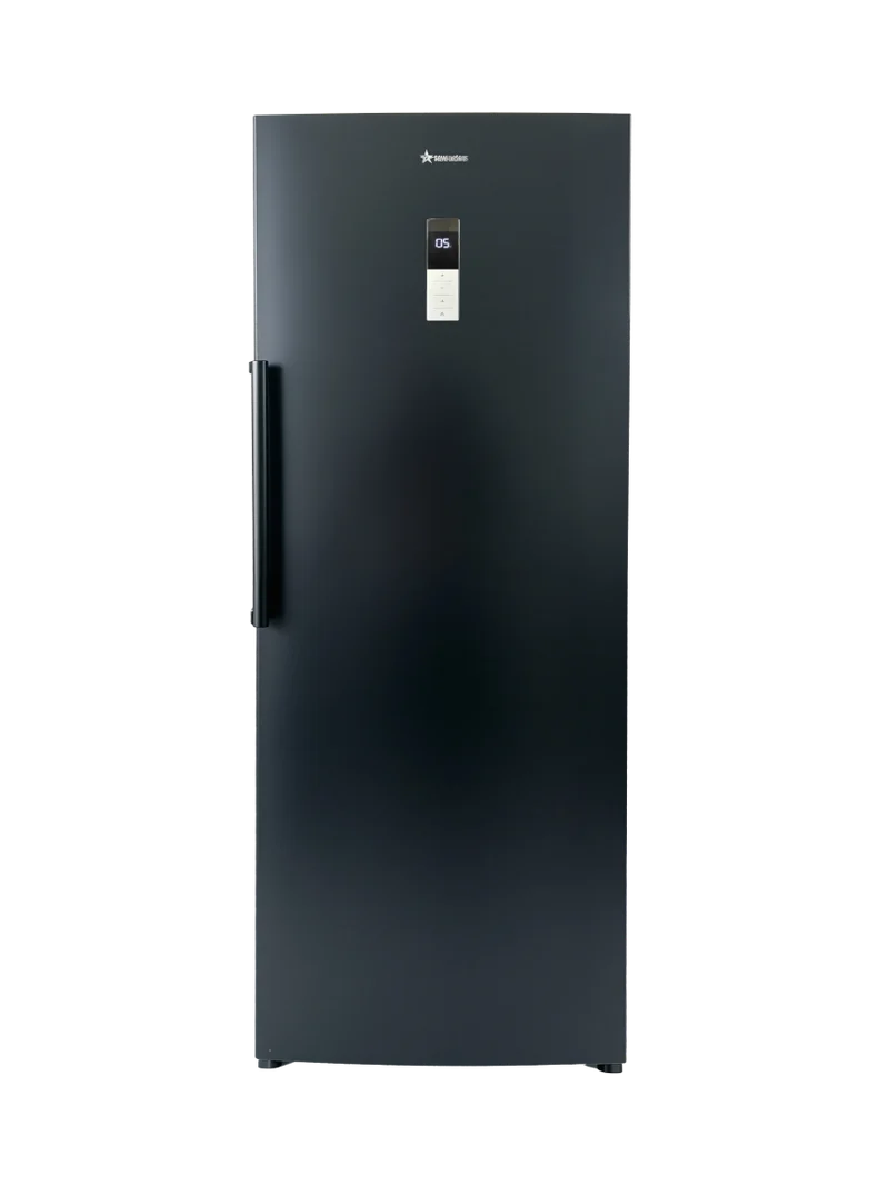 Sevenstars Congélateur armoire S7CA271BNF 282 litres froid ventilé noir brossé