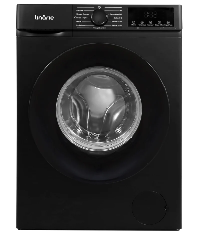 LINARIE | Lave-Linge Frontal Orsan 8kg 1200 Tours LJWM812ABK