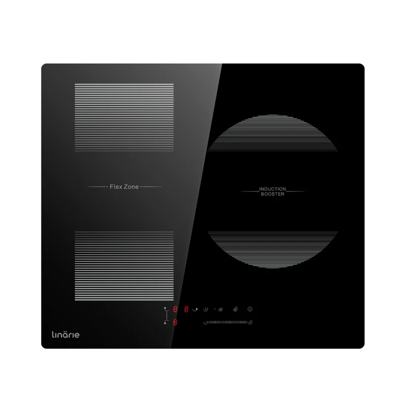 LINARIE | PLAQUE DE CUISSON À INDUCTION ENCASTRABLE LOSNE LNI60I1F1Z 3 ZONES AVEC 1ZONE FLEXIBLE