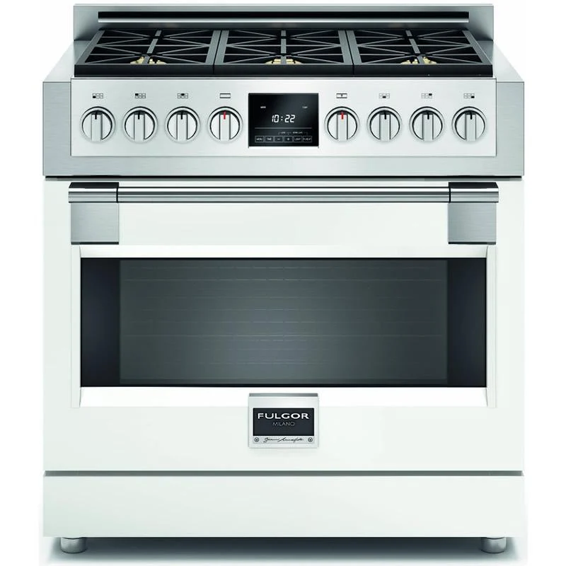 Fulgor Milano Kit de porte Profeesional pour cuisinières - Blanc Palladio PDRKIT36WH