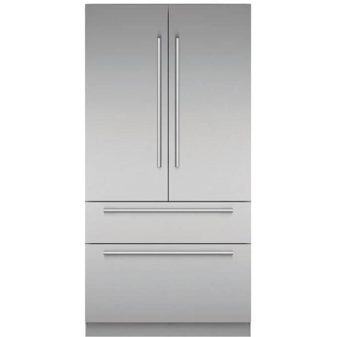 Thermador Réfrigérateur quatre portes avec porte à deux battants intégré de 42 pouces, 23,1 pi. cu. avec Home Connect T42BT110NS
