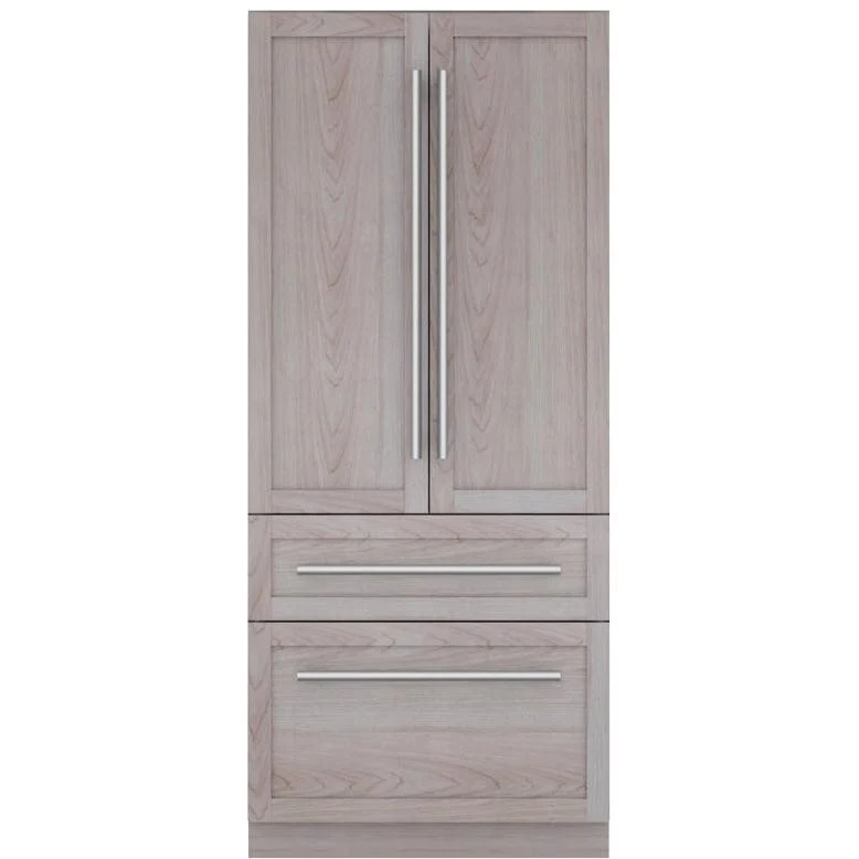 Thermador Réfrigérateur quatre portes avec porte à deux battants intégré de 36 pouces, 18,9 pi. cu. avec Home Connect T36IT100NP