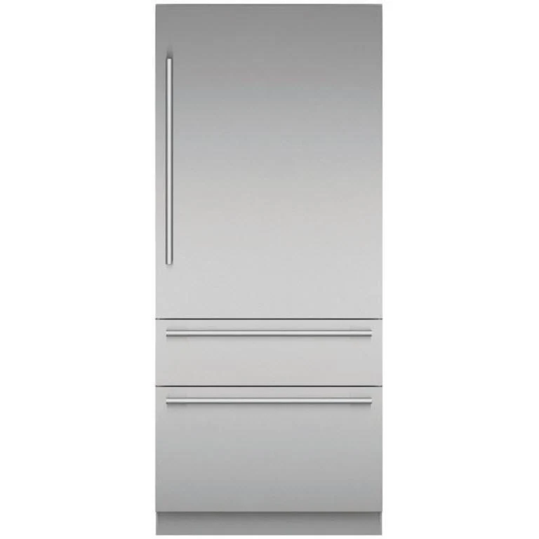 Thermador Réfrigérateur intégré à congélateur inférieur de 36 pouces, 19 pi. cu. avec Home Connect T36BB110SS