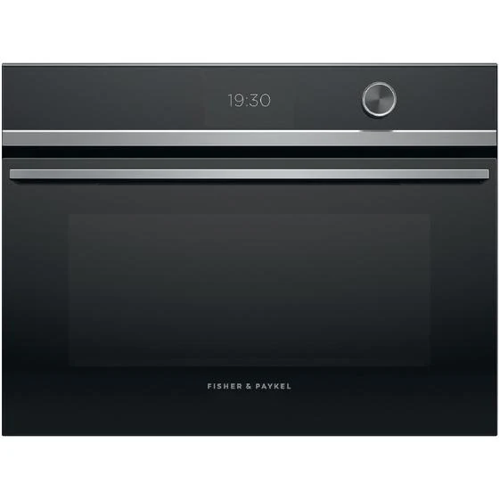 Fisher & Paykel Four mural à vapeur combiné de 24 pouces avec technologie AeroTech™