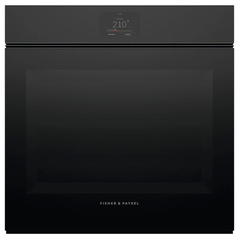 Fisher & Paykel Four mural encastré à vapeur de 24 pouces avec technologie convection OS24SMTNB1