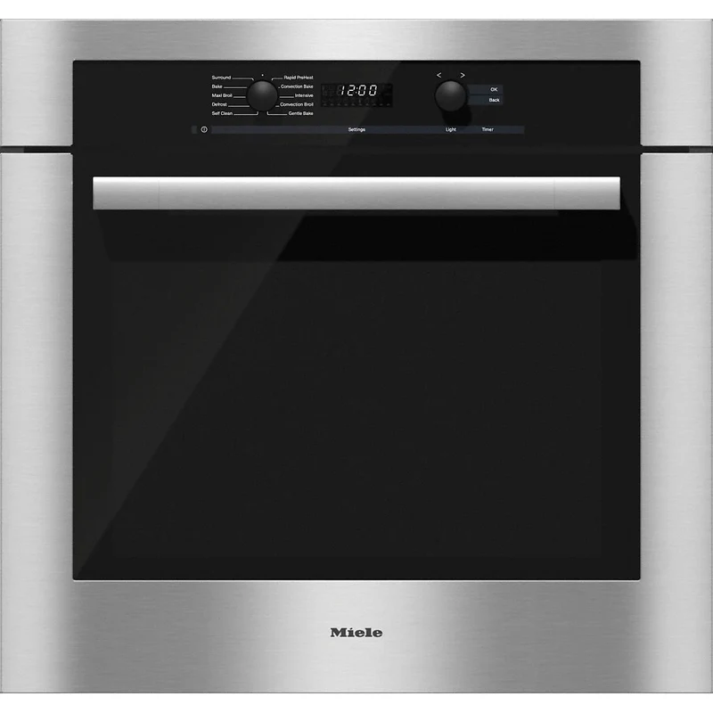 Miele Four mural encastré simple de 30 po, 4,6 pi cu avec convection 22618053USA