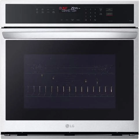 LG Four mural encastré simple de 30 pouces, 4,7 pi. cu. avec technologie convection WSEP4723F
