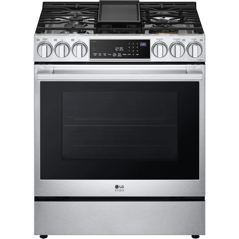 LG STUDIO Cuisinière encastré au gaz de 30 po. avec technologie convection LSGS6338F