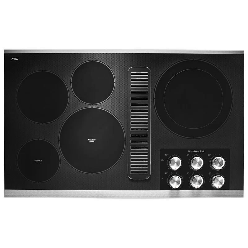 KitchenAid Table de cuisson encastrée électrique de 36 po avec 5 éléments