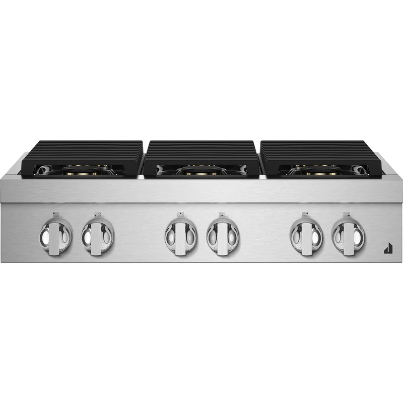 JennAir Plaque de cuisson à gaz Noir de 36 po JGCP436HM