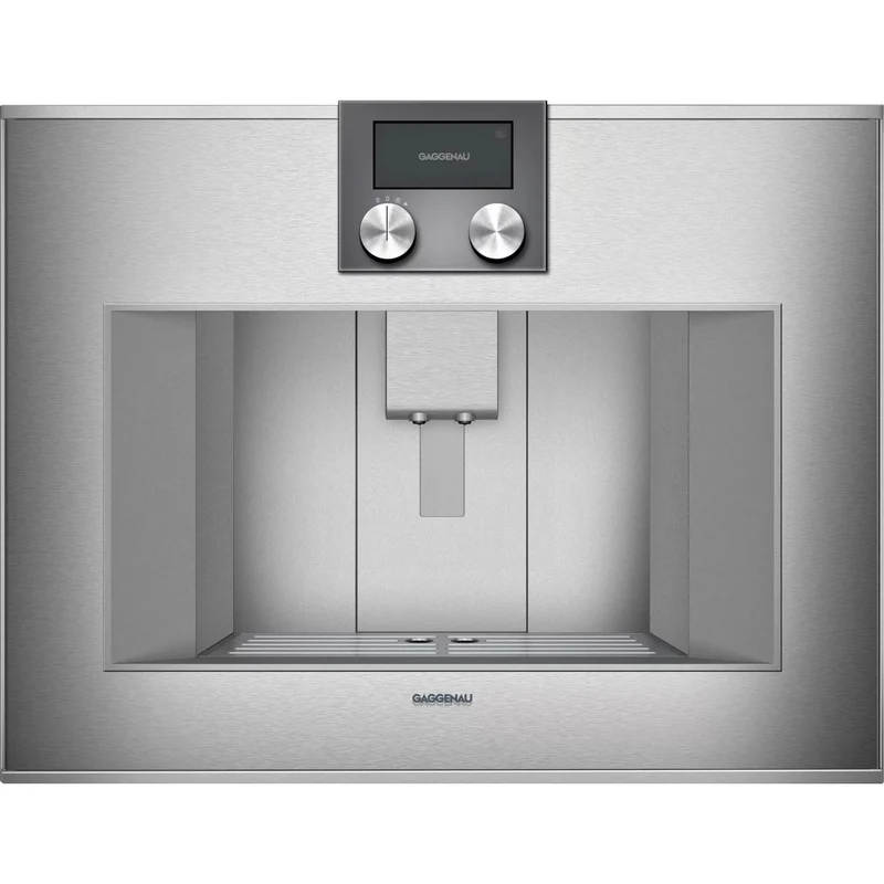 Gaggenau Machine à café encastrable de 24 po. avec connectivité Wi-Fi CM450712