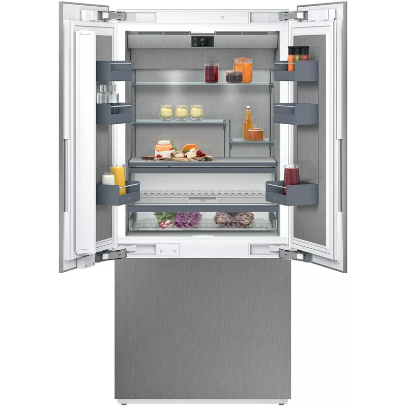 Gaggenau Réfrigérateur trois portes avec porte à deux battants intégré de 36 po., 19.4 pi.cu. avec machine à glaçons RY492705