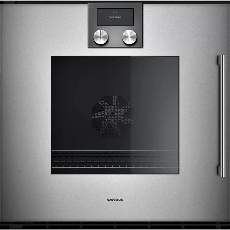 Gaggenau Four mural encastré simple de 24 po., 3.2 pi.cu. avec connectivité WI-FI BOP251612