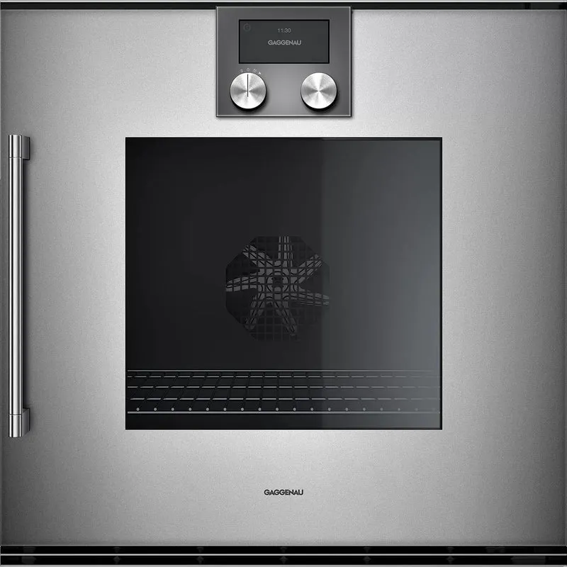 Gaggenau Four mural encastré simple de 24 po., 3.2 pi.cu. avec connectivité WI-FI BOP250612