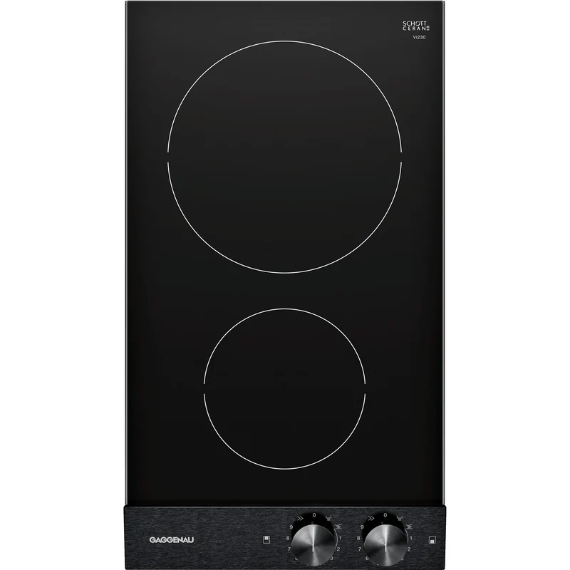 Gaggenau Table de cuisson encastrée à induction de 12 pouces avec deux zones de cuisson VI230620