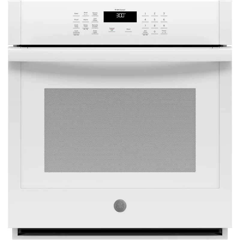 GE Four mural encastré simple de 27 po, 4,3 pi cu JKS3000DNWW
