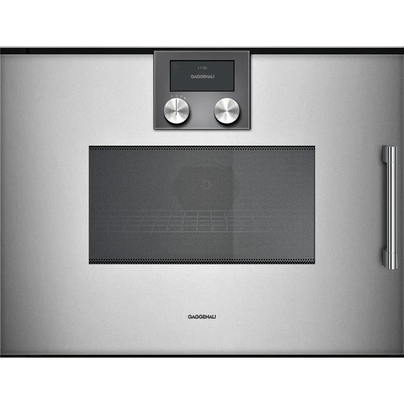 Gaggenau Four à micro-ondes intégré de 30 po avec affichage à touche TFT BMP 251 710
