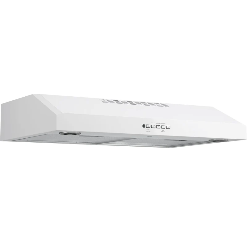 GE Hotte de cuisinère sous le cabinet de 30 po avec 4 vitesses JVX5300DJWWC