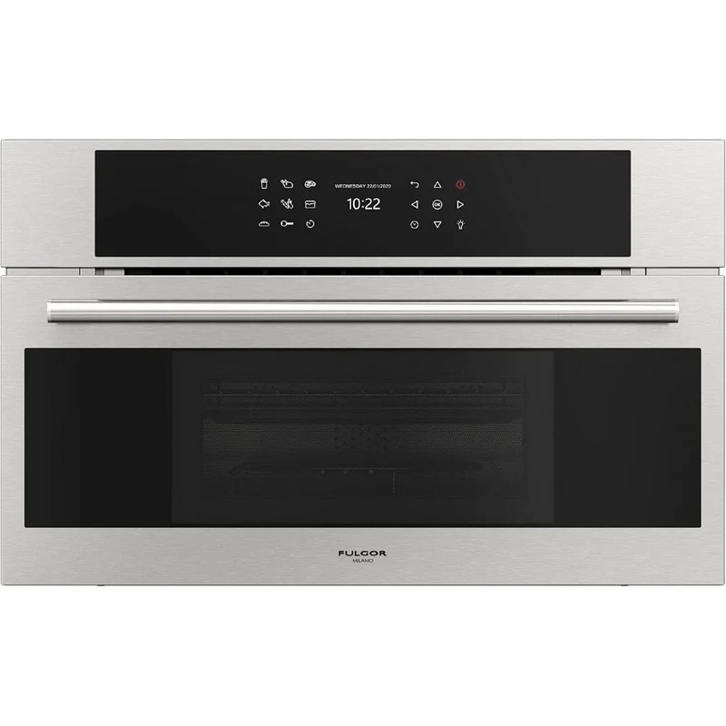 Fulgor Milano Four à cuisson rapide intégré de 30 po., 1.2 pi.cu. avec technologie convection véritable F7DSPD30S1
