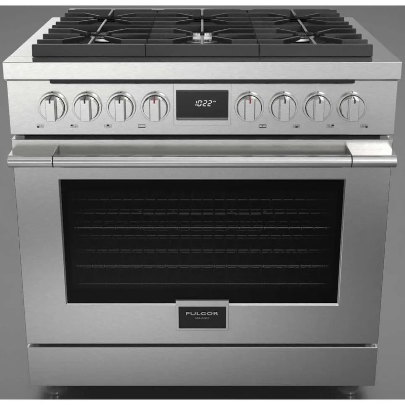 Fulgor Milano Cuisinière biénergie amovible de 36 po F4PDF366S1
