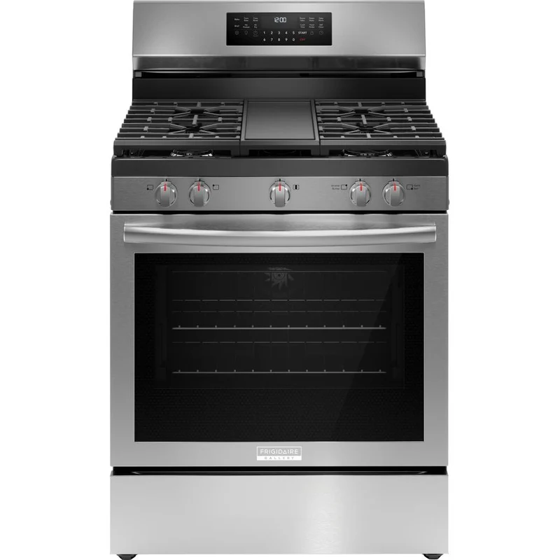 Frigidaire Gallery Cuisinière amovible à gaz de 30 pouces avec technologie Air Fry