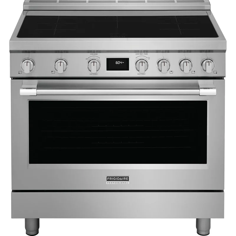 Frigidaire Professional Cuisinière amovible à induction de 36 pouces avec technologie convection PCFI3670AF